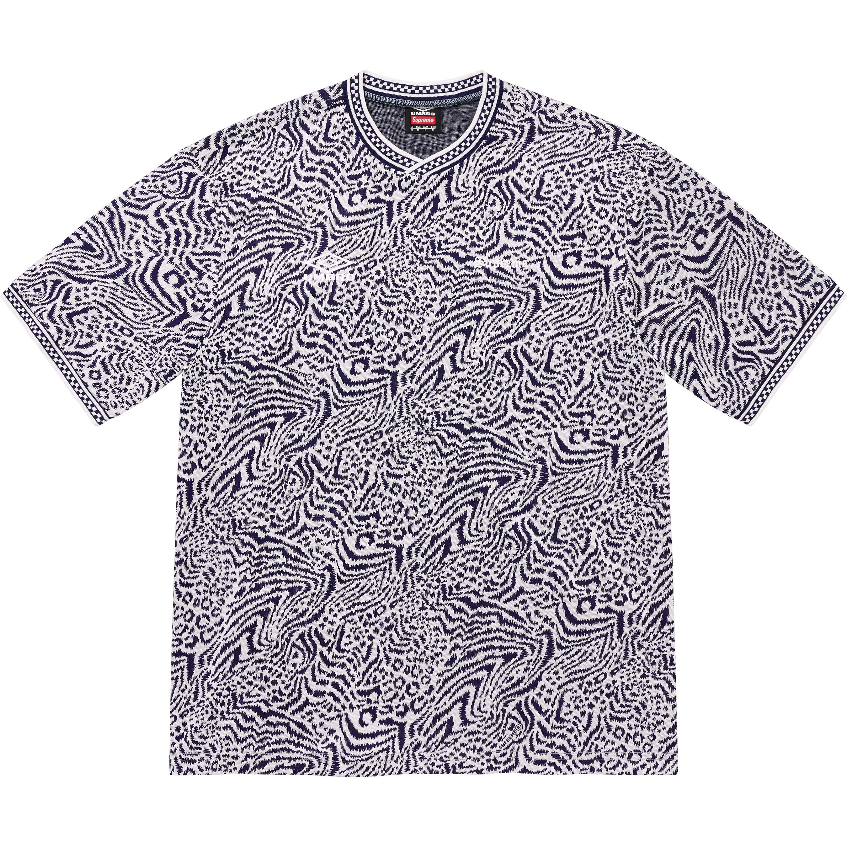 Supreme®/Umbro Jacquard Animal Print Soccer Jersey view 12